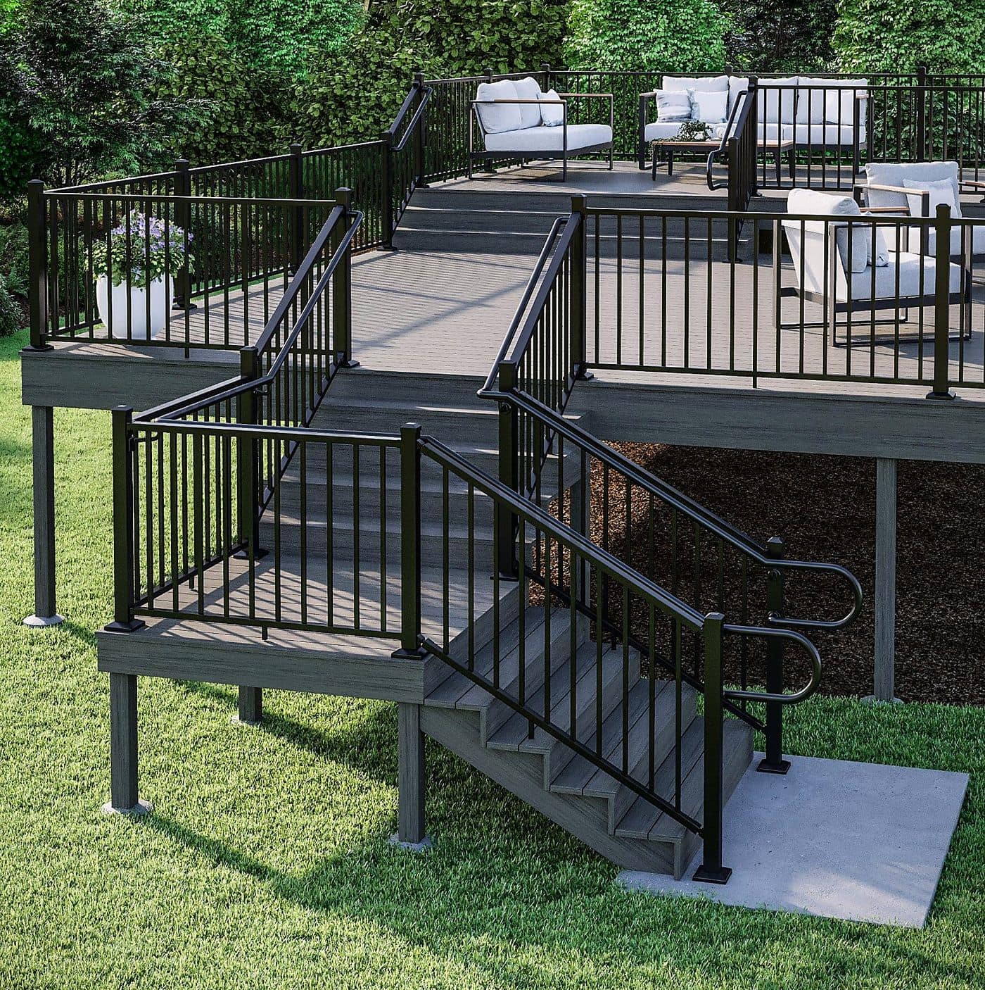 Outdoor living space project by Cornerstone Renovations